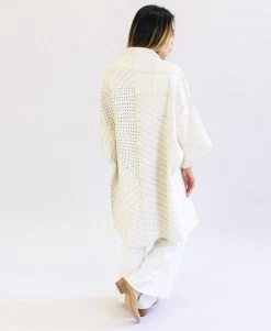 Anchal Cocoon Jacket - Bone Clothing
