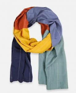 Anchal Accessories Rainbow Colorblock Scarf