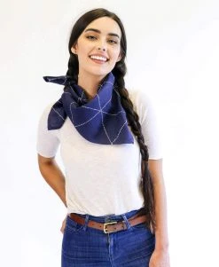 Anchal Graph Bandana - Navy
