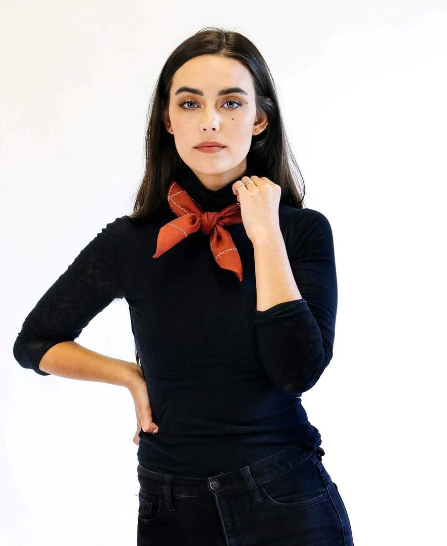 Anchal Best Sellers Graph Bandana - Rust 5 Anchal Best Sellers Graph Bandana - Rust