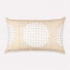 Anchal Lunar Dot Lumbar Pillow - Ivory Home Goods