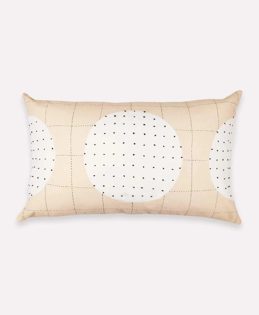 Anchal Lunar Dot Lumbar Pillow - Ivory Home Goods 3 Anchal Lunar Dot Lumbar Pillow - Ivory Home Goods