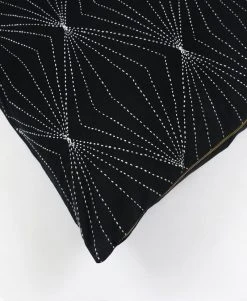 Anchal Prism Throw Pillow - Charcoal 9 Anchal Prism Throw Pillow - Charcoal