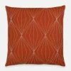 Anchal Prism Throw Pillow - Rust Home Goods