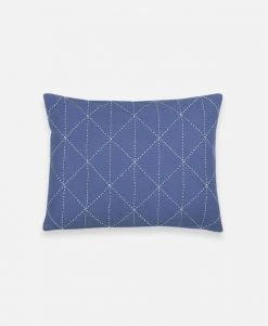 Anchal Home Goods Graph Small Throw Pillow - Slate