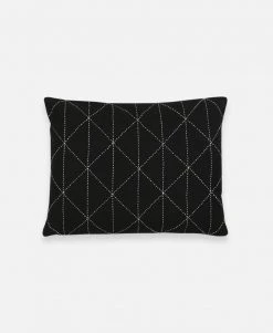 Anchal Graph Small Throw Pillow - Charcoal Home Goods
