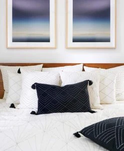 Anchal Tilt Lumbar Pillow - Charcoal