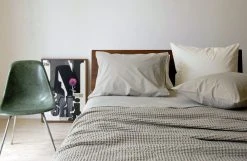 Area Home Anton Peracle Duvet Cover - Khaki