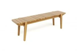 Masaya & Co. Furniture Apanas Slatted Top Outdoor Bench