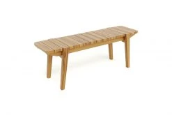 Masaya & Co. Furniture Apanas Slatted Top Outdoor Bench