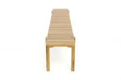 Masaya & Co. Furniture Apanas Slatted Top Outdoor Bench