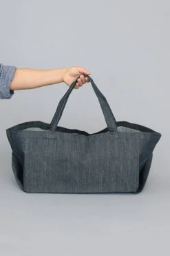 Aplat Grand Zero Waste Market Tote - Denim