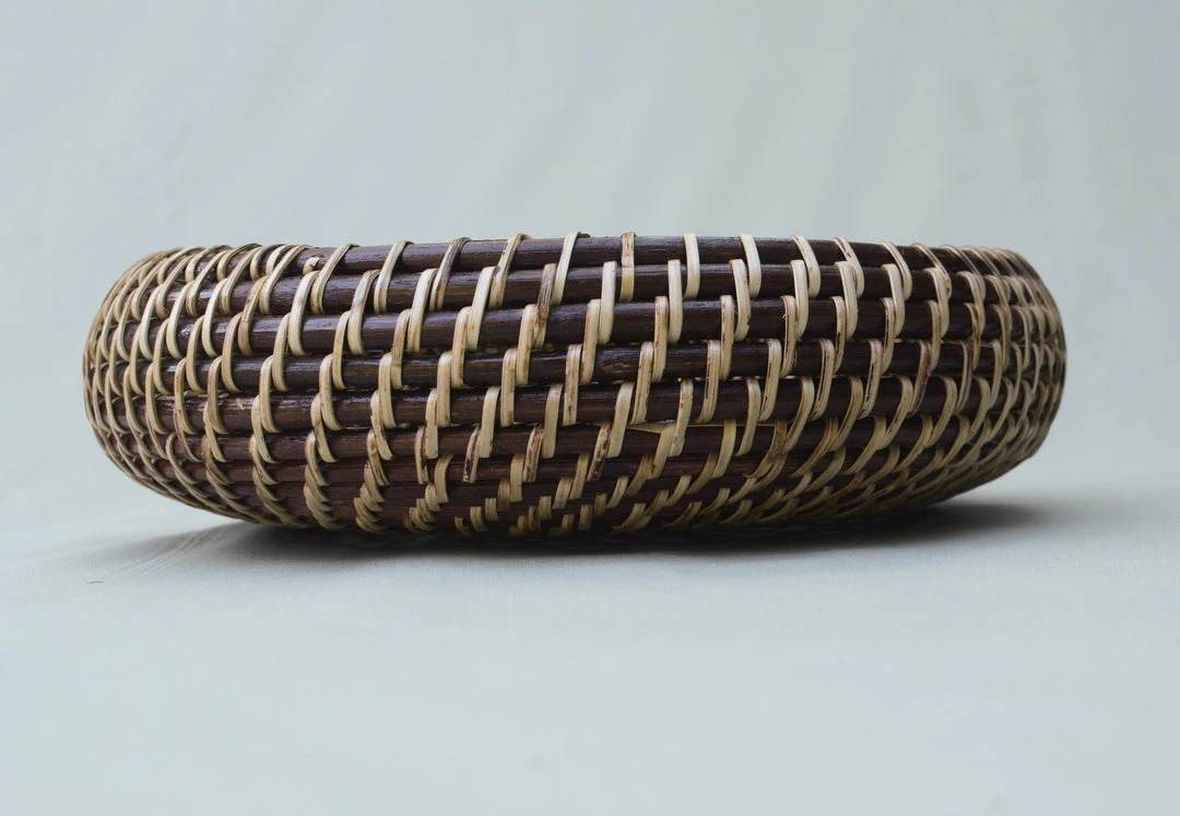 Amara Apple Rattan Bowl 5 Amara Apple Rattan Bowl