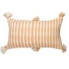 Archive New York Antigua Lumbar Pillow - Peach Striped 2 Archive New York Antigua Lumbar Pillow - Peach Striped