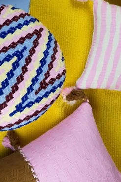 Archive New York Home Goods Antigua Lumbar Pillow - Baby Pink Colorblock 9 Archive New York Home Goods Antigua Lumbar Pillow - Baby Pink Colorblock