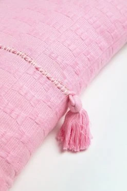 Archive New York Home Goods Antigua Lumbar Pillow - Baby Pink