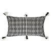Archive New York Antigua Lumbar Pillow - Black + White 2 Archive New York Antigua Lumbar Pillow - Black + White