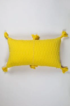 Archive New York Home Goods Antigua Lumbar Pillow - Bright Yellow