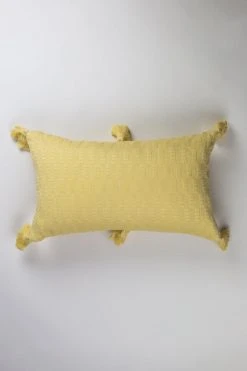 Archive New York Home Goods Antigua Lumbar Pillow - Butter Yellow