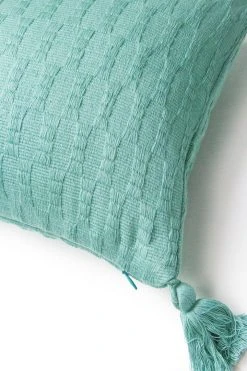 Archive New York Home Goods Antigua Lumbar Pillow - Faded Aqua 9 Archive New York Home Goods Antigua Lumbar Pillow - Faded Aqua