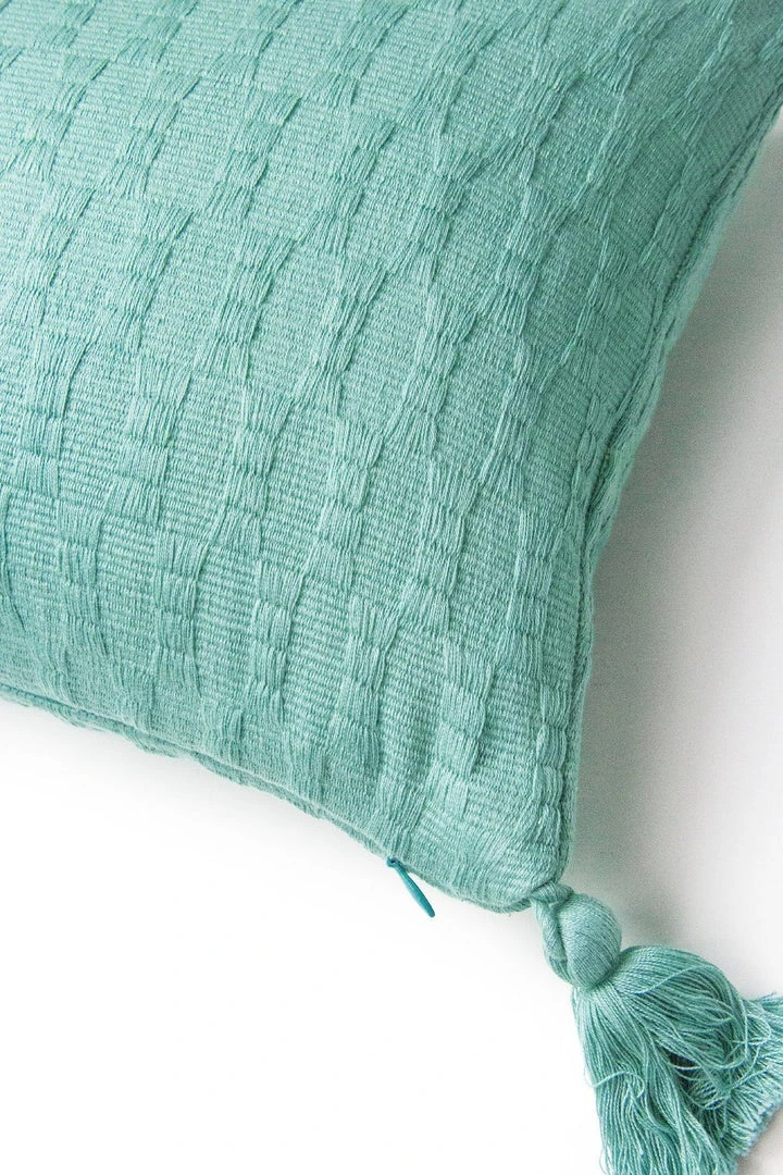 Archive New York Home Goods Antigua Lumbar Pillow - Faded Aqua 5 Archive New York Home Goods Antigua Lumbar Pillow - Faded Aqua