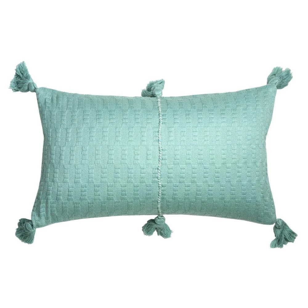 Archive New York Home Goods Antigua Lumbar Pillow - Faded Aqua 3 Archive New York Home Goods Antigua Lumbar Pillow - Faded Aqua