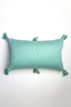 Archive New York Home Goods Antigua Lumbar Pillow - Faded Aqua 11 Archive New York Home Goods Antigua Lumbar Pillow - Faded Aqua