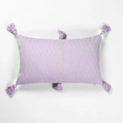 Archive New York Home Goods Antigua Lumbar Pillow - Light Lavender