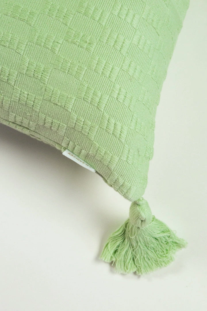 Archive New York Antigua Lumbar Pillow - Light Pistachio 8 Archive New York Antigua Lumbar Pillow - Light Pistachio