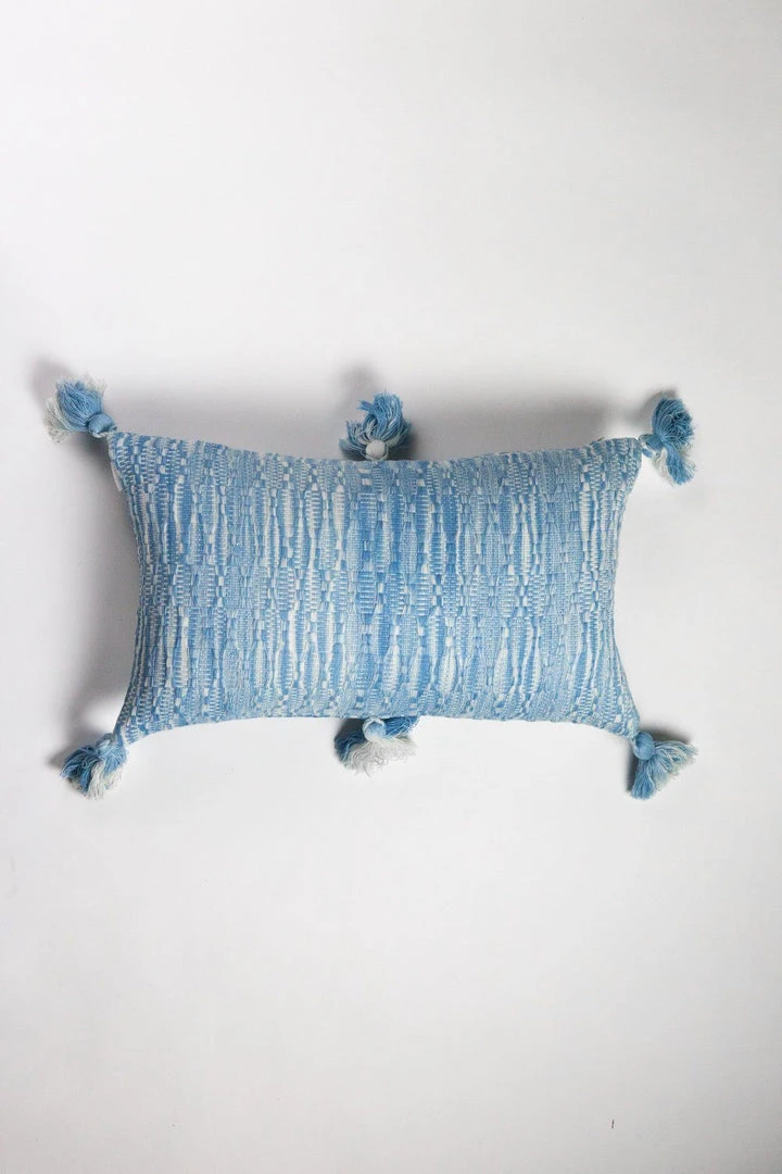 Archive New York Home Goods Antigua Lumbar Pillow - Ocean Blue Tie Dye 6 Archive New York Home Goods Antigua Lumbar Pillow - Ocean Blue Tie Dye