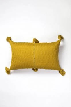 Archive New York Antigua Lumbar Pillow - Ochre