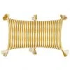 Archive New York Home Goods Antigua Lumbar Pillow - Ochre Striped 1 Archive New York Home Goods Antigua Lumbar Pillow - Ochre Striped