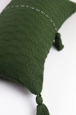 Archive New York Antigua Lumbar Pillow - Olive 8 Archive New York Antigua Lumbar Pillow - Olive