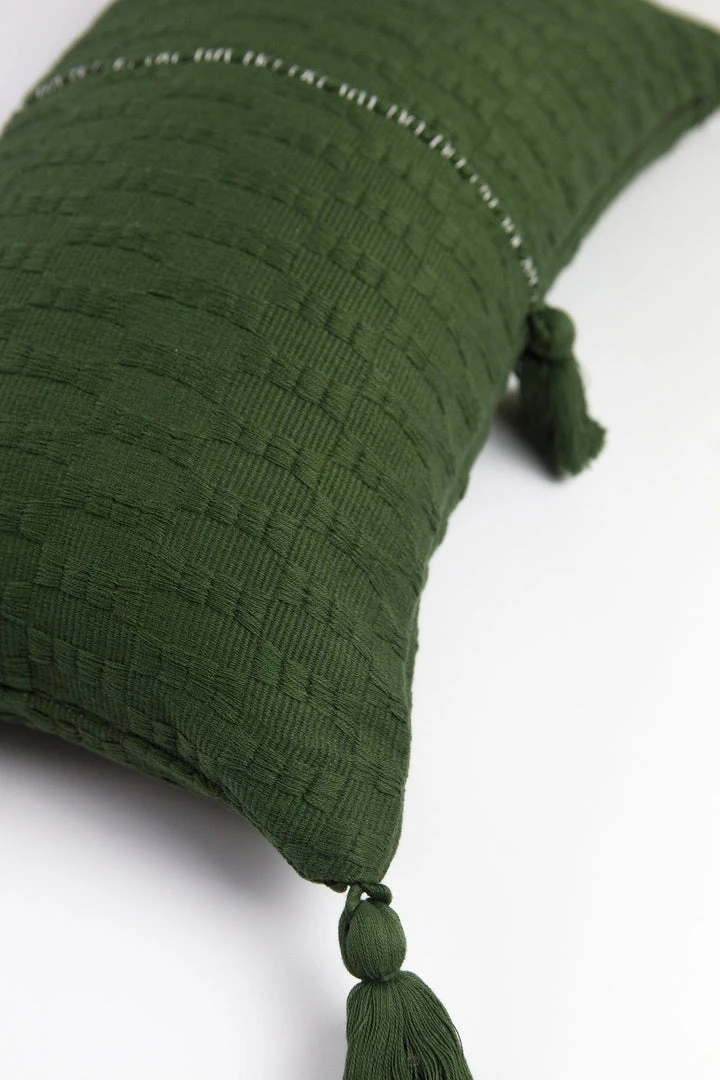 Archive New York Antigua Lumbar Pillow - Olive 5 Archive New York Antigua Lumbar Pillow - Olive
