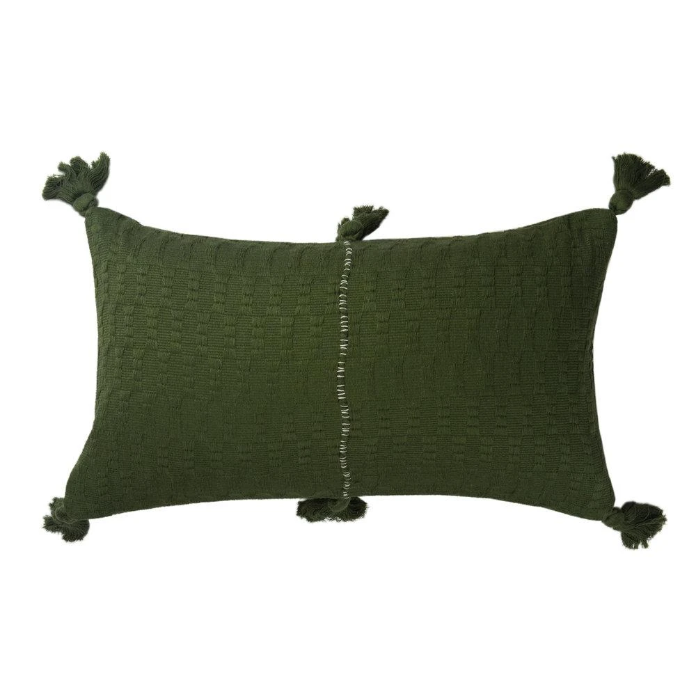 Archive New York Antigua Lumbar Pillow - Olive 3 Archive New York Antigua Lumbar Pillow - Olive
