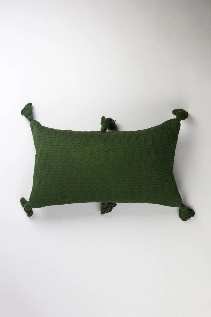 Archive New York Antigua Lumbar Pillow - Olive 6 Archive New York Antigua Lumbar Pillow - Olive