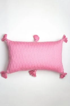 Archive New York Antigua Lumbar Pillow - Bubblegum Pink