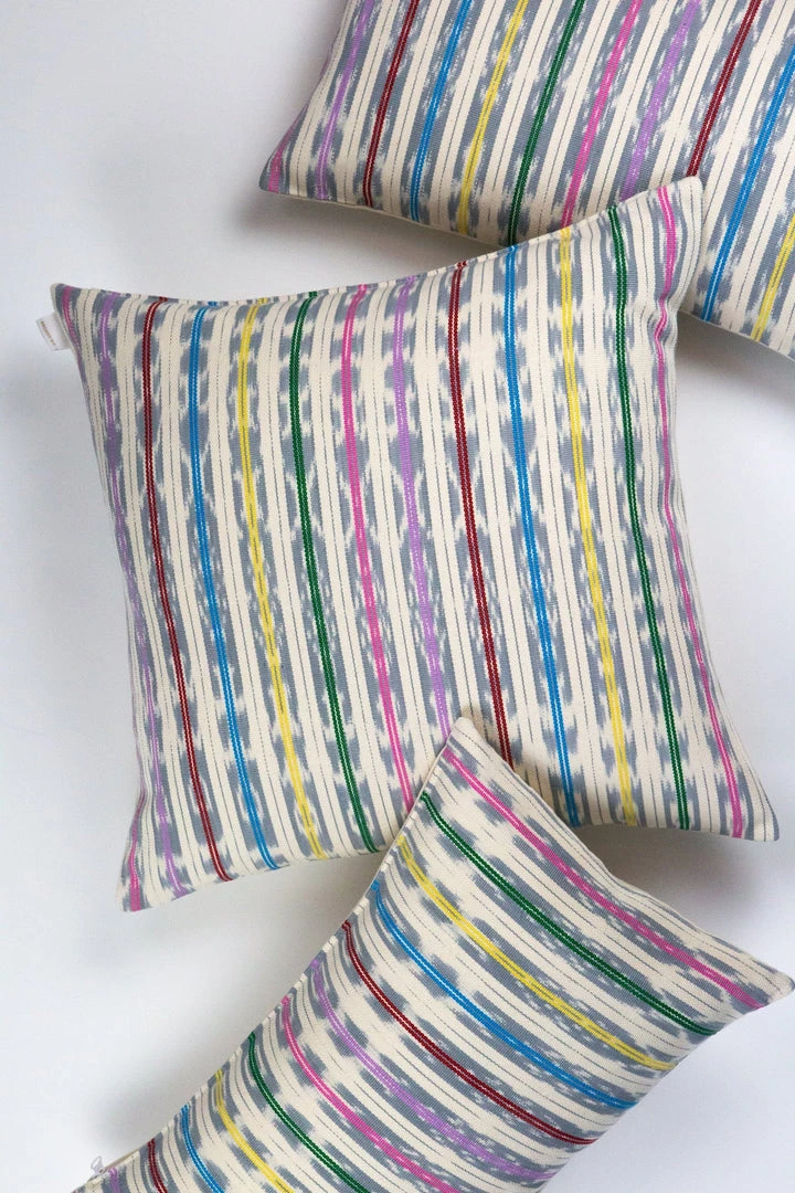Archive New York Manuela Jaspé Gray Rainbow Throw Pillow Home Goods 6 Archive New York Manuela Jaspé Gray Rainbow Throw Pillow Home Goods