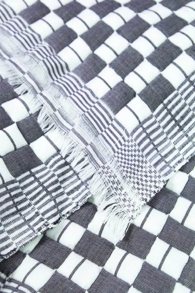 Archive New York Quilted Suzani Throw Blanket - Soft Black + White Home Goods 7 Archive New York Quilted Suzani Throw Blanket - Soft Black + White Home Goods