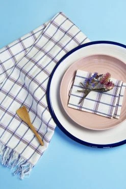 Archive New York Home Goods San Lucas Plaid Kitchen Towel