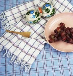 Archive New York Home Goods San Lucas Plaid Kitchen Towel