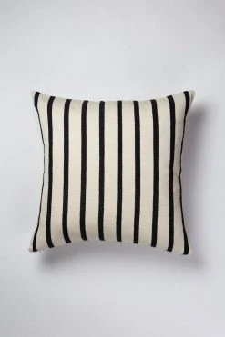 Archive New York Santiago Grid Throw Pillow - Black + White Home Goods