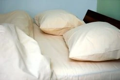 Area Home Anton Percale Duvet Cover - Ivory Home Goods