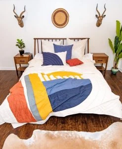 Anchal Ascend Throw Quilt Home Goods