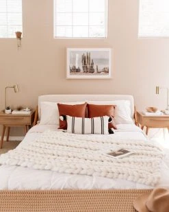 August Sage Chunky Wool Throw Blanket 12 August Sage Chunky Wool Throw Blanket