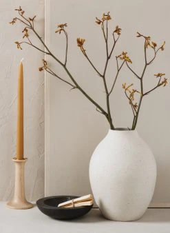 August Sage Home Goods Francesca Large Stoneware Vase