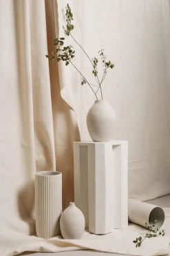 August Sage Home Goods Francesca Large Stoneware Vase