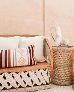 August Sage Sophia Rosado Wool Lumbar Pillow 21 August Sage Sophia Rosado Wool Lumbar Pillow