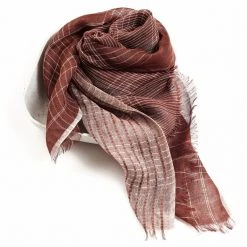 Studio Variously Accessories Auro Linen Scarf - Cinnabar