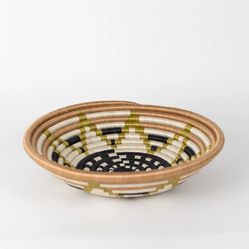 Azizi Life Boutique Vestine Green Woven Bowl 4 Azizi Life Boutique Vestine Green Woven Bowl